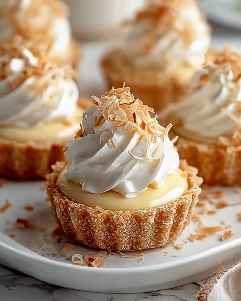Mini Coconut Cream Pies Recipe