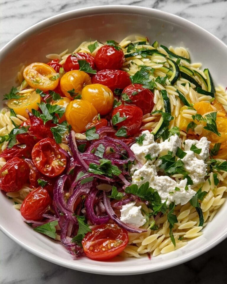 Mediterranean Orzo Pasta Salad Recipe