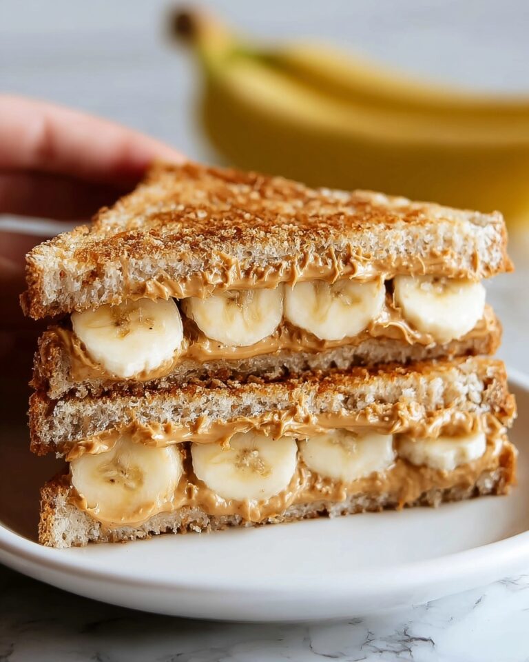 Irresistible Grilled Peanut Butter Banana Sandwich: A Comfort Classic with a Twist Recipe