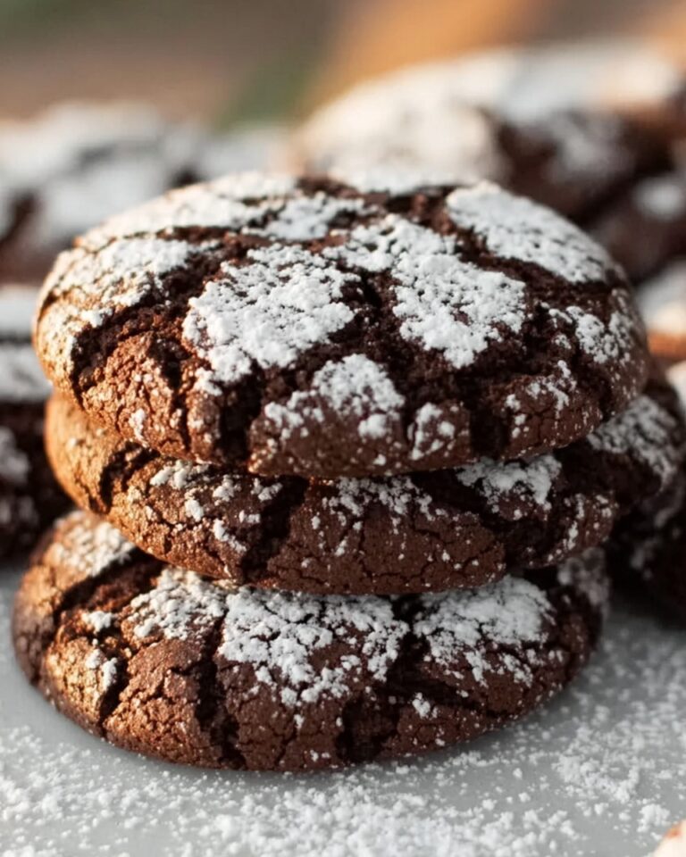 Chocolate Crinkle Cookies Recipe