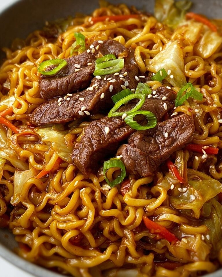 Steak Stir-Fried Ramen Recipe