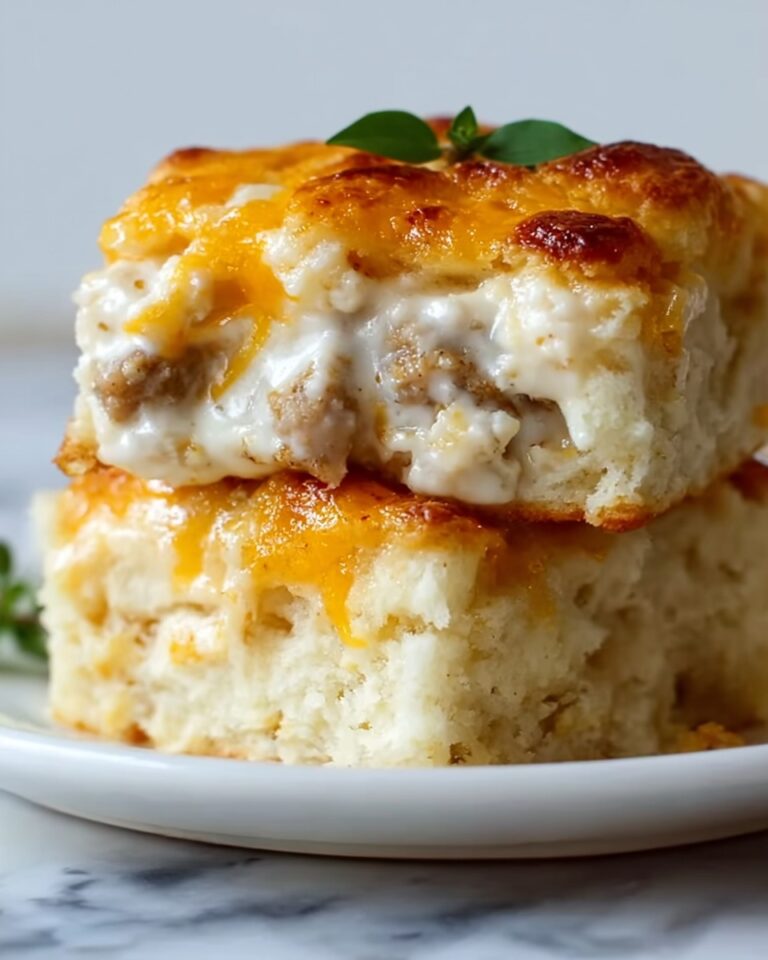 Irresistible Butter Swim Biscuits with Sausage and Cheddar Recipe