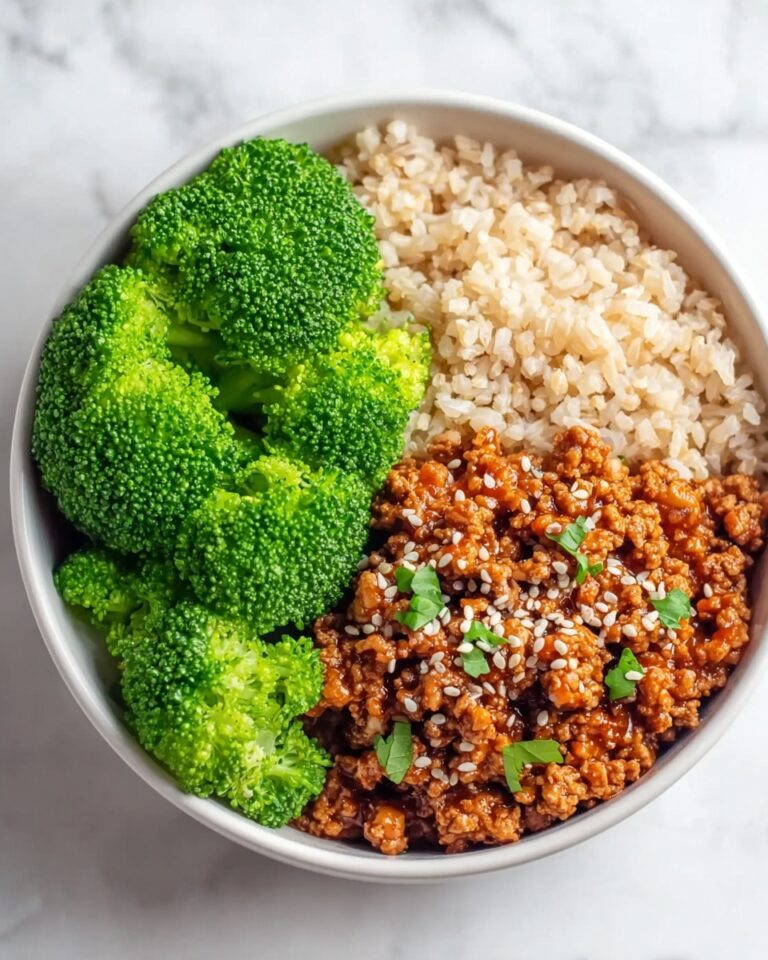 Sweet & Spicy Ground Turkey & Broccoli Bowls Recipe