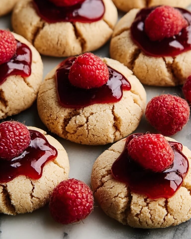 Raspberry Cheesecake Thumbprint Cookies Recipe