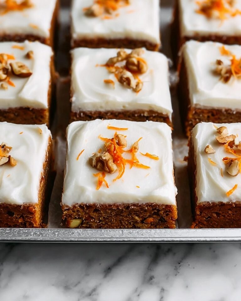 Carrot Cake Bars with Maple Coconut Frosting Recipe