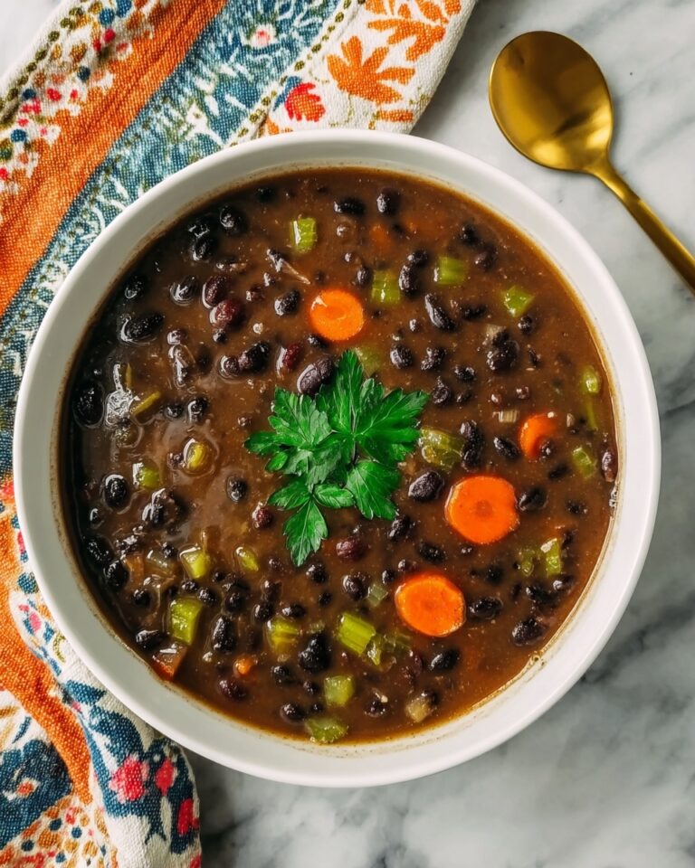 Easy Black Bean Salsa Soup Recipe
