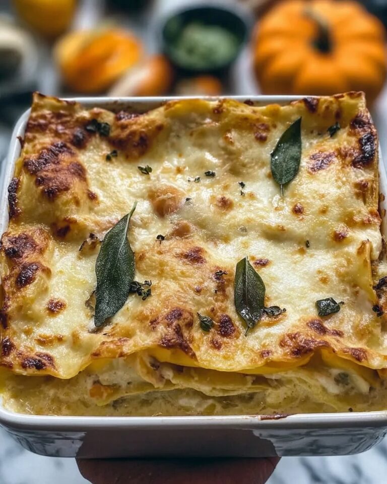 Butternut Squash and Sage Lasagna Recipe