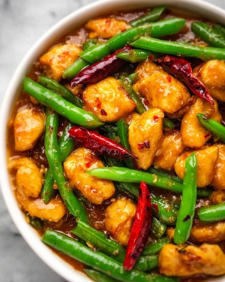 Chicken Green Bean Stir Fry with Sweet Chili Sauce Recipe