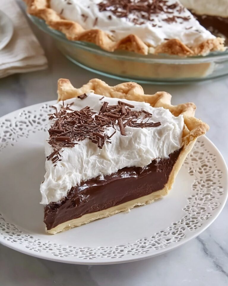 Black Bottom Pie Recipe