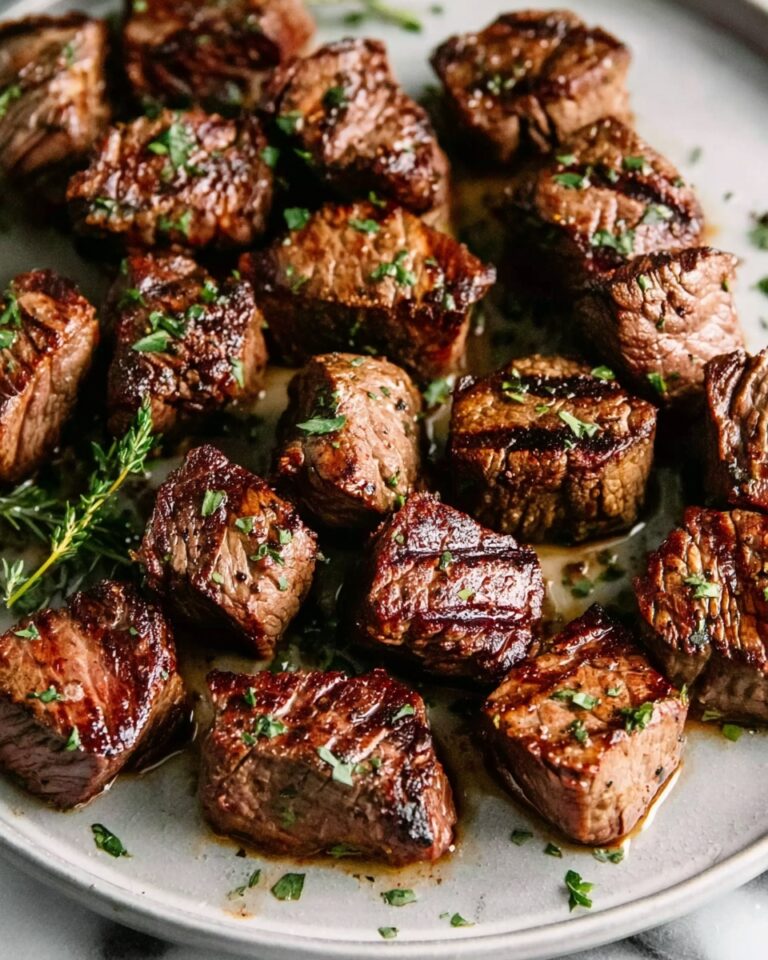 Savory Garlic Butter Steak Bites Recipe