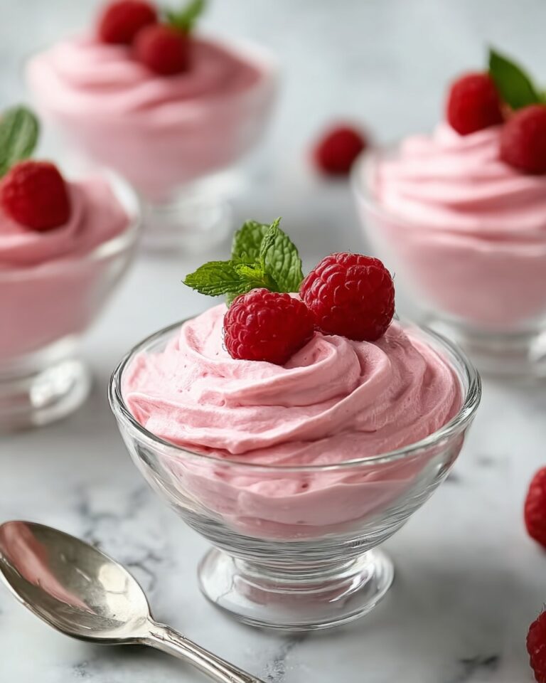 Creamy Raspberry Mousse Recipe