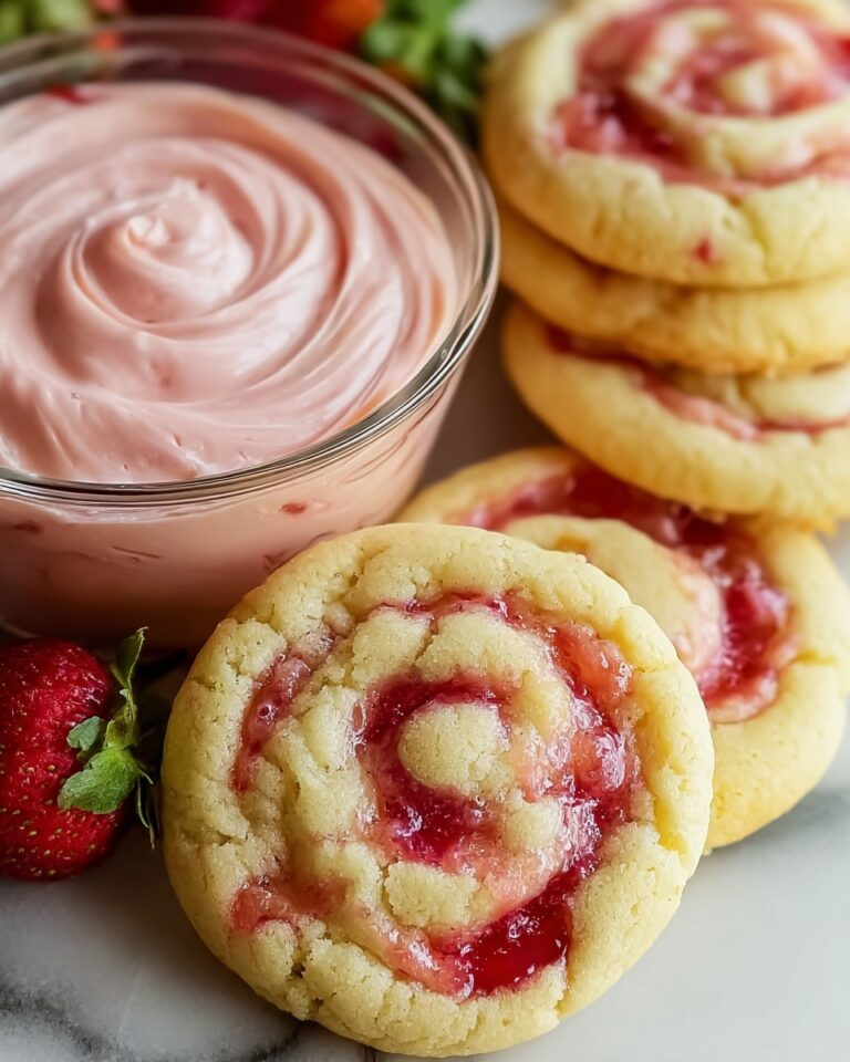 Strawberry Banana Pudding Cookies with Cheesecake Dip Recipe