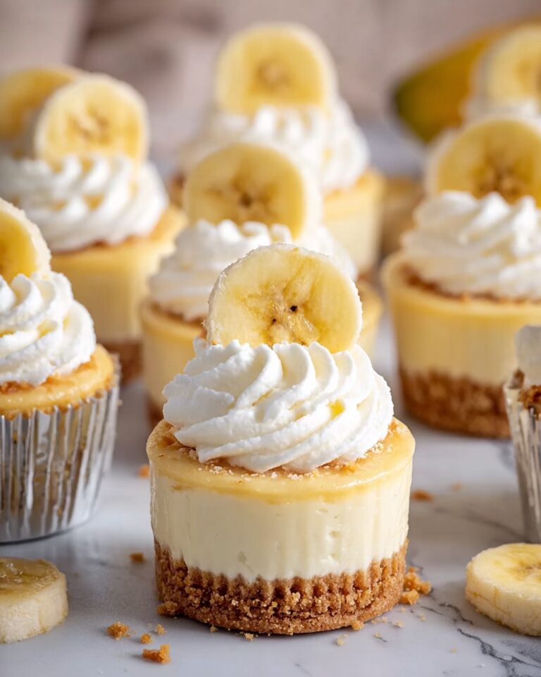 Mini Banana Pudding Cheesecakes Recipe