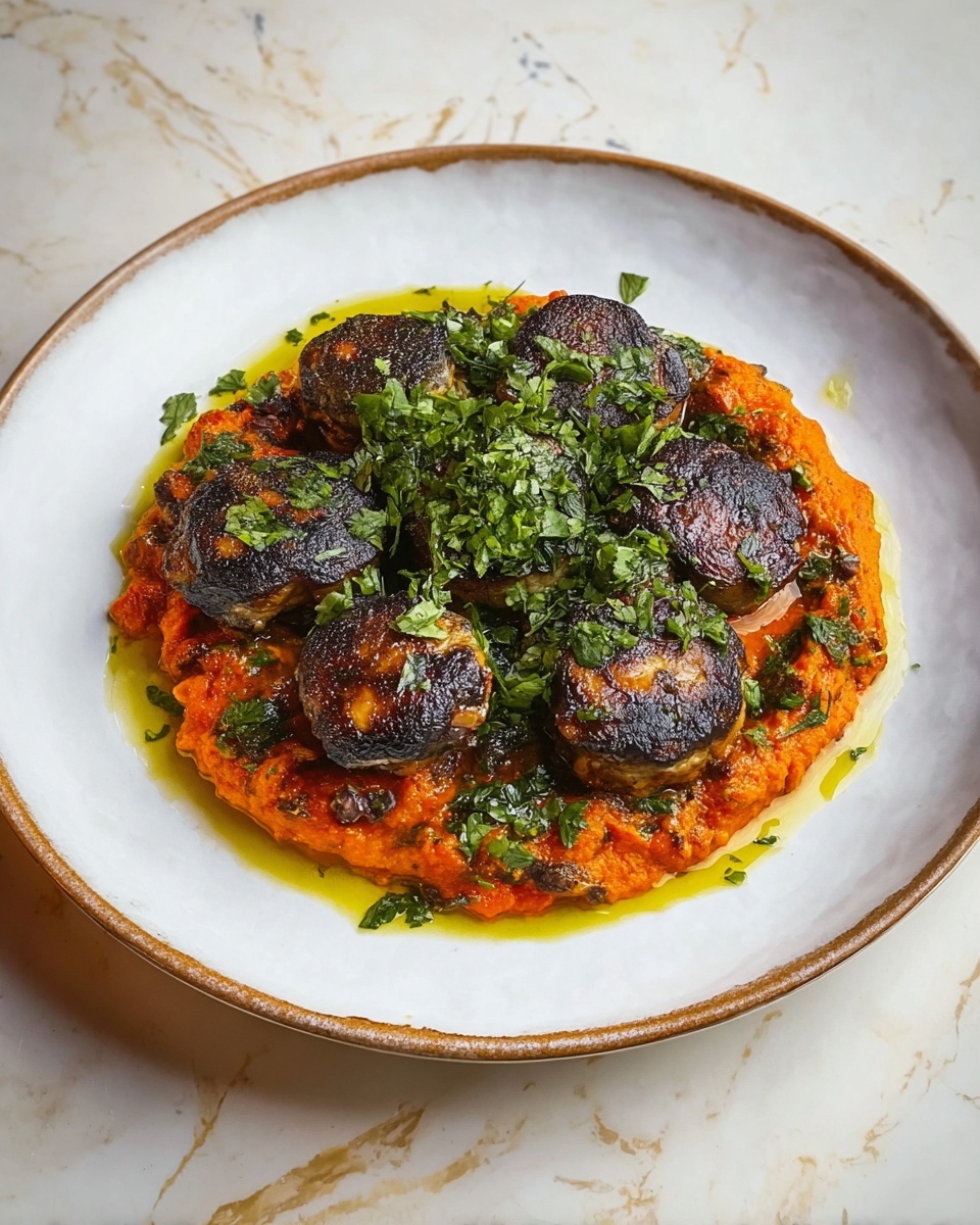 Grilled New Potatoes with Charred Jalapeño Green Ajika Recipe - Recipe Image