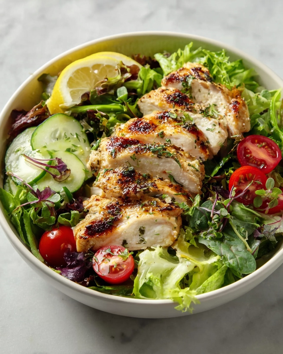 Lemon Herb Chicken Salad (Keto-Friendly) Recipe - Recipe Image