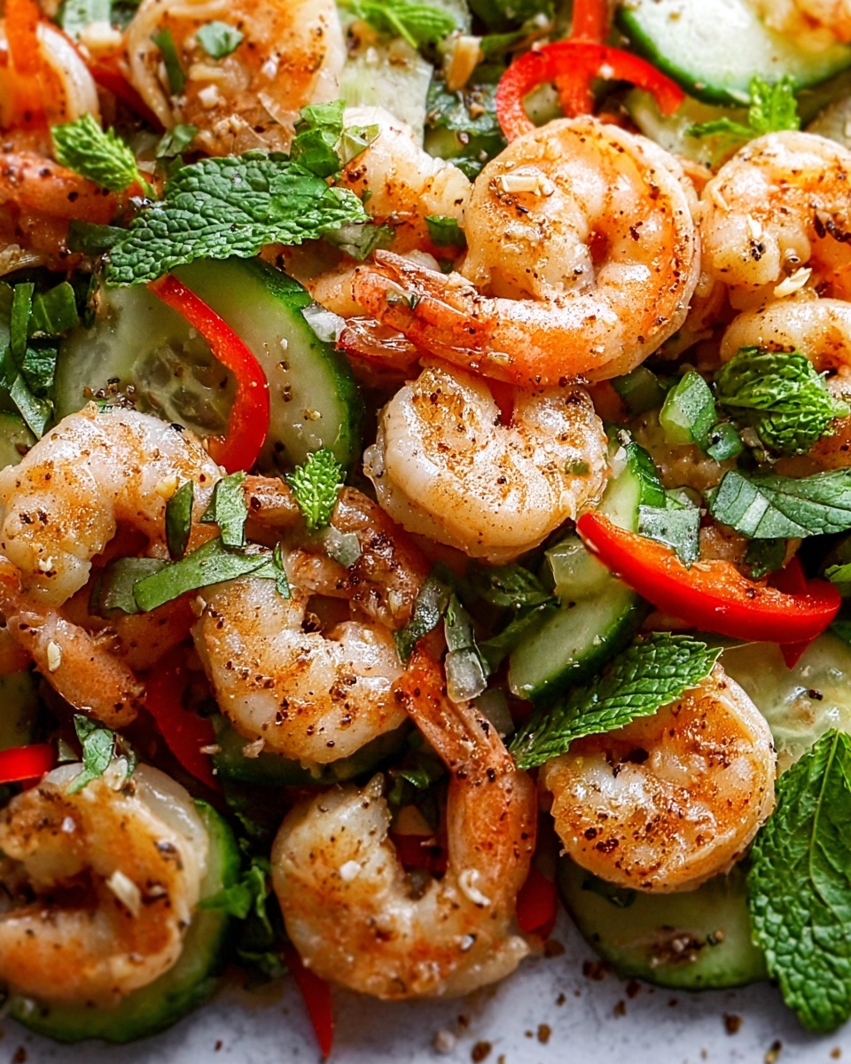 Spicy Thai Shrimp Salad (Pla Goong) Recipe - Recipe Image