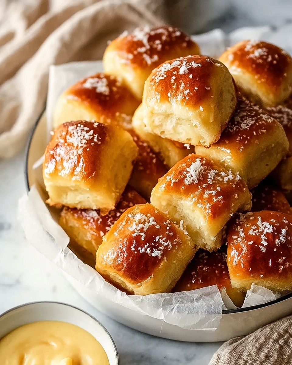 Buttery Soft Pretzel Bites Recipe - Recipe Image