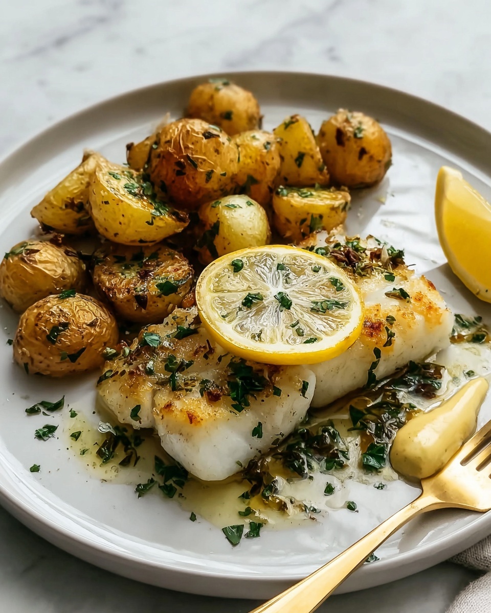 Lemon Butter Fish Recipe - Recipe Image