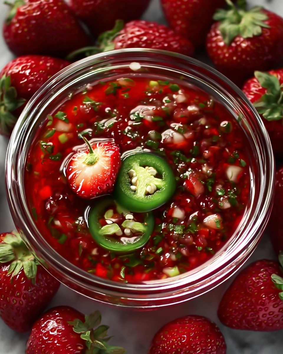 Jalapeño Strawberry Jam Recipe - Recipe Image