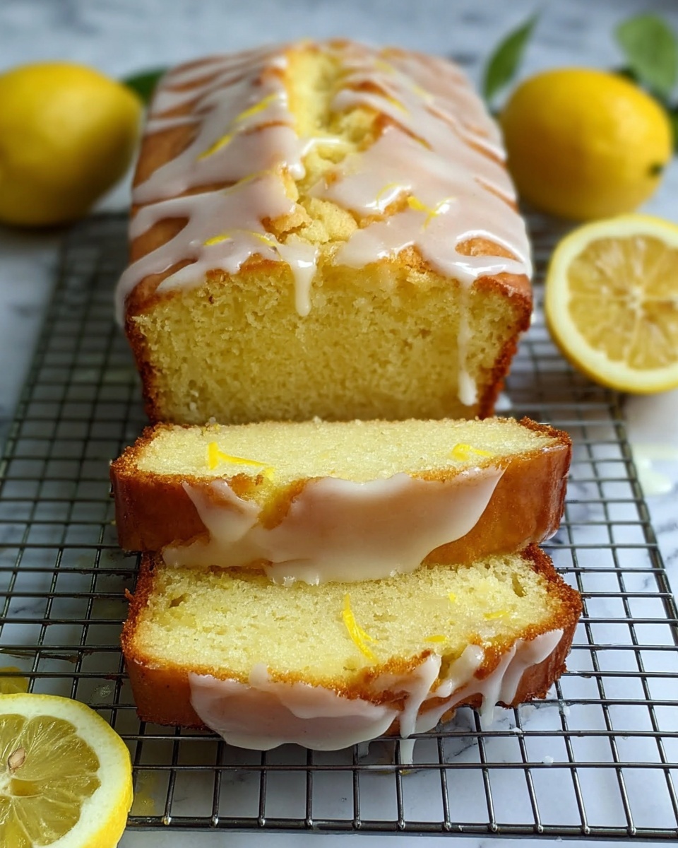 Healthy Greek Yogurt Lemon Loaf Cake Recipe - Recipe Image