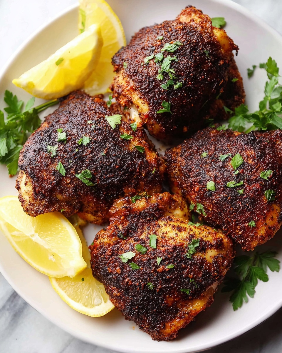 Air Fryer Chicken Thighs Recipe - Recipe Image