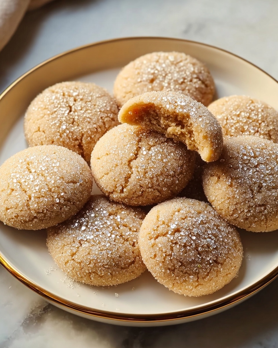 Cinnamon Sugar Snowball Cookies Recipe - Recipe Image