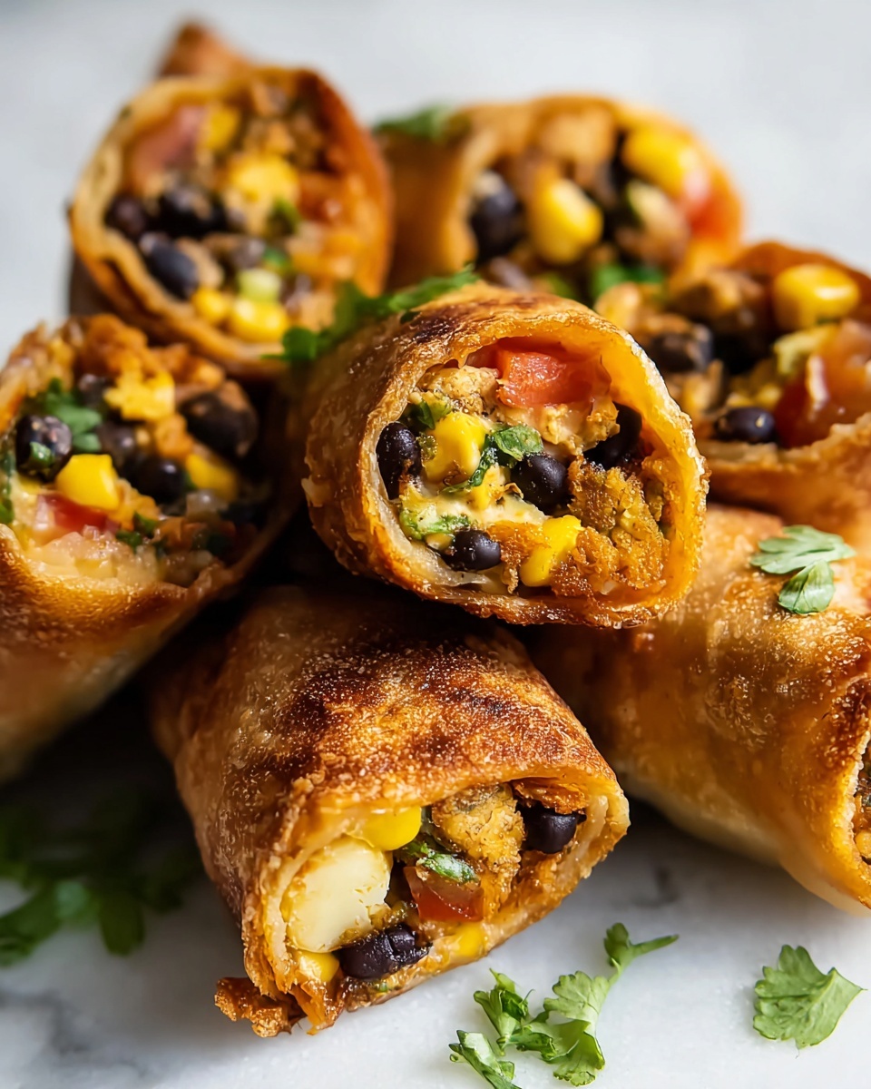 Tex-Mex Inspired Egg Rolls Recipe - Recipe Image