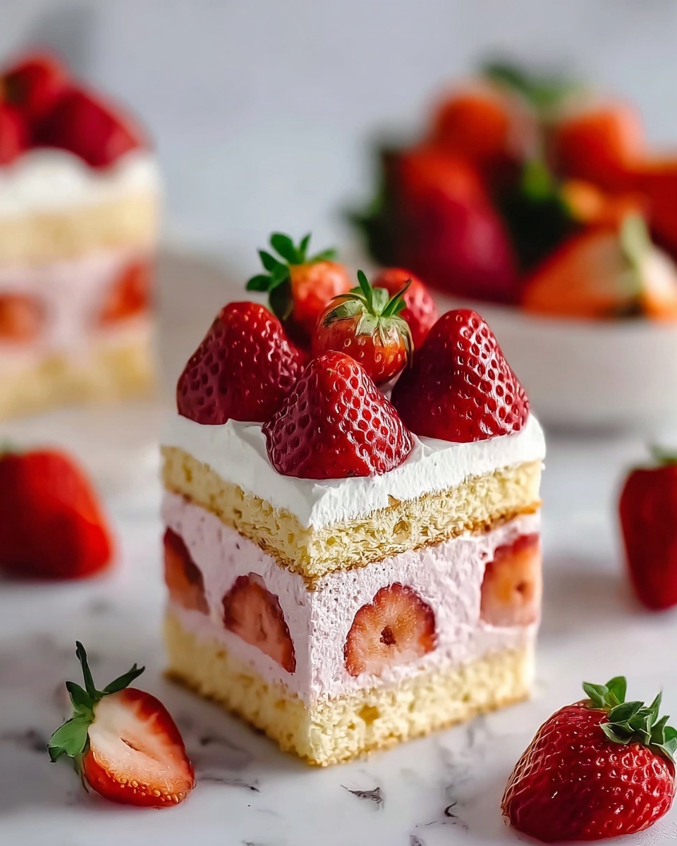 Strawberry Shortcake Tiramisu Recipe - Recipe Image