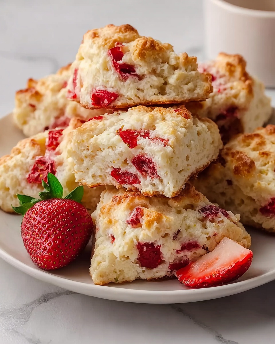 Strawberry Butter Swim Biscuits Recipe - Recipe Image