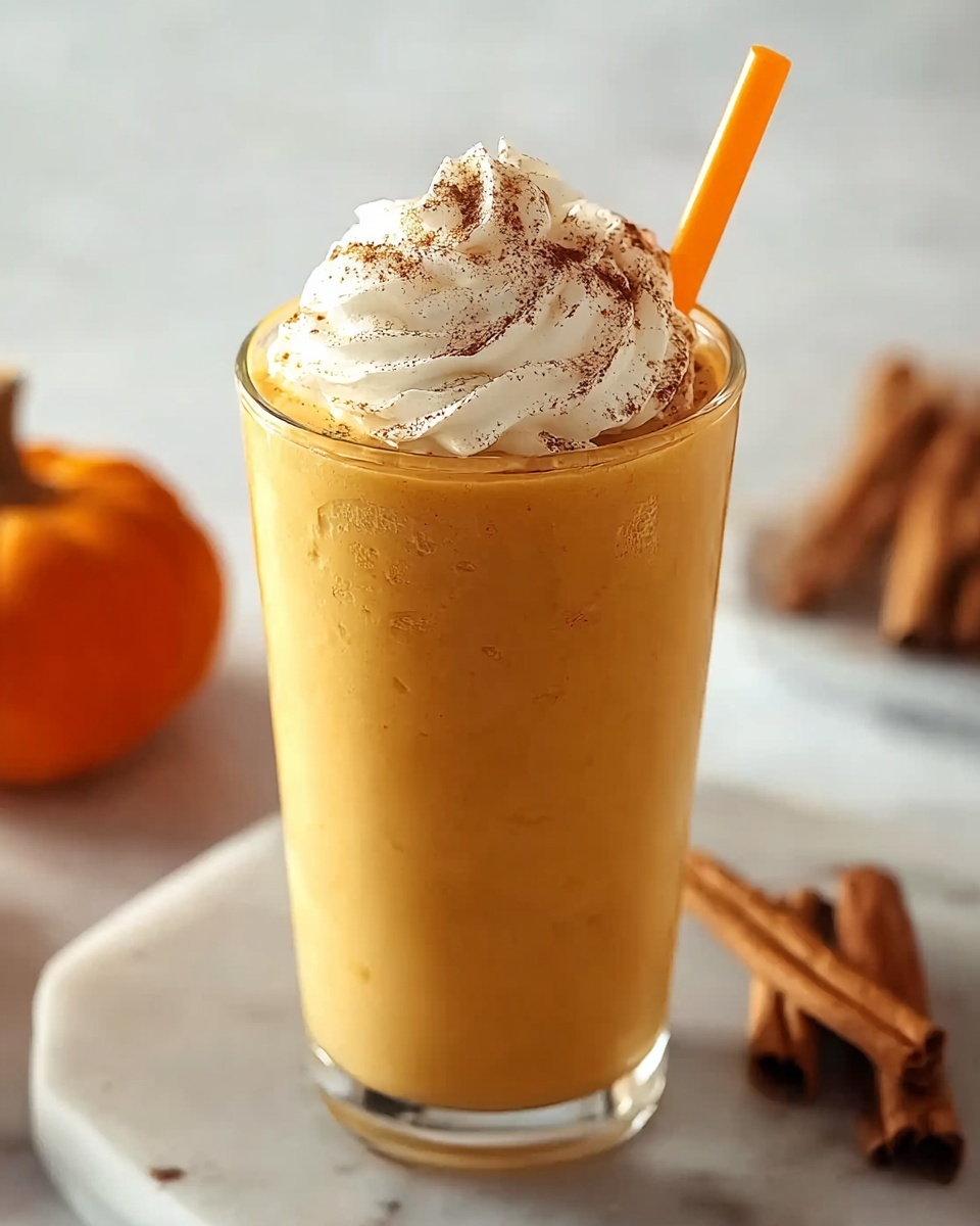 5-Ingredient Pumpkin Frappuccino Recipe - Recipe Image