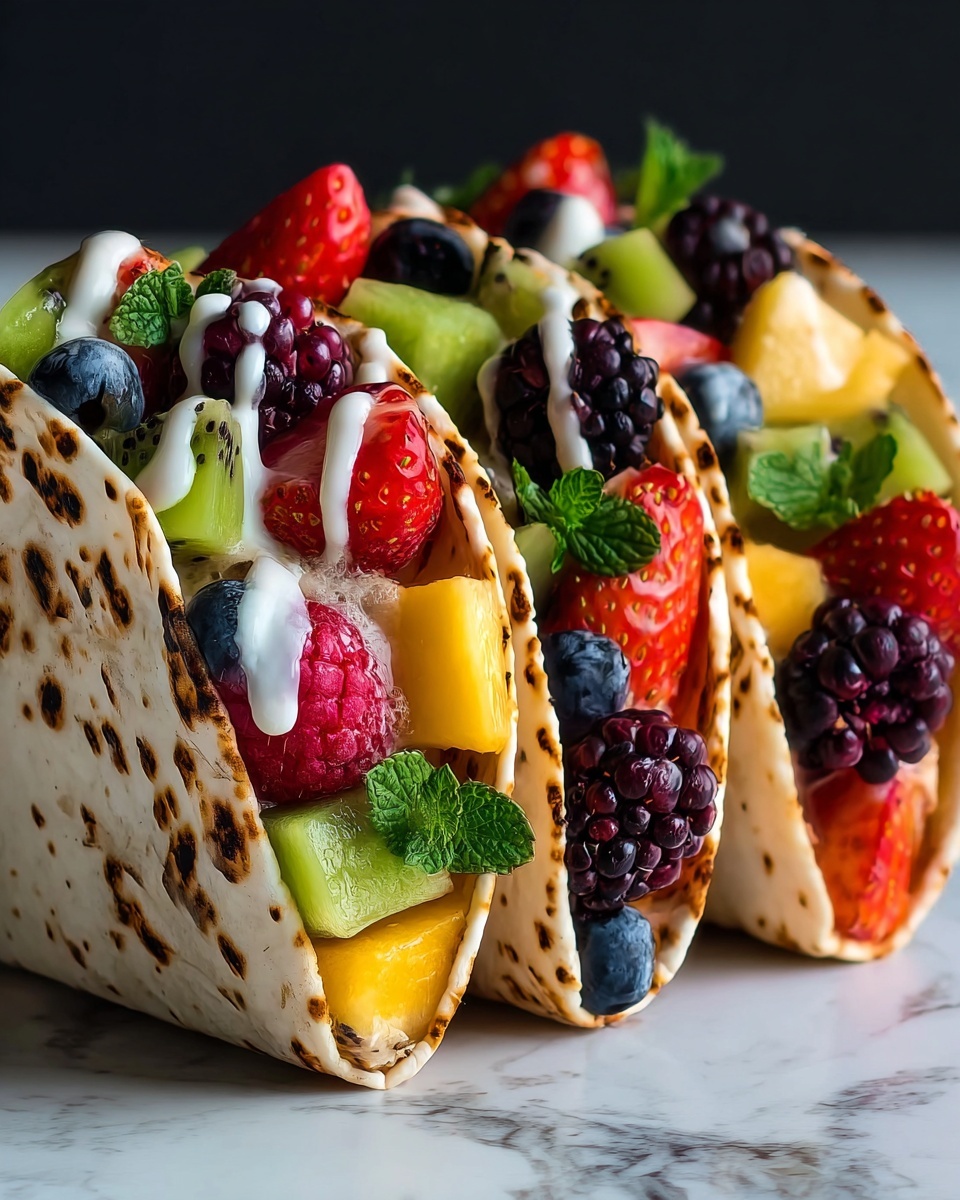 Fruit Tacos Recipe - Recipe Image