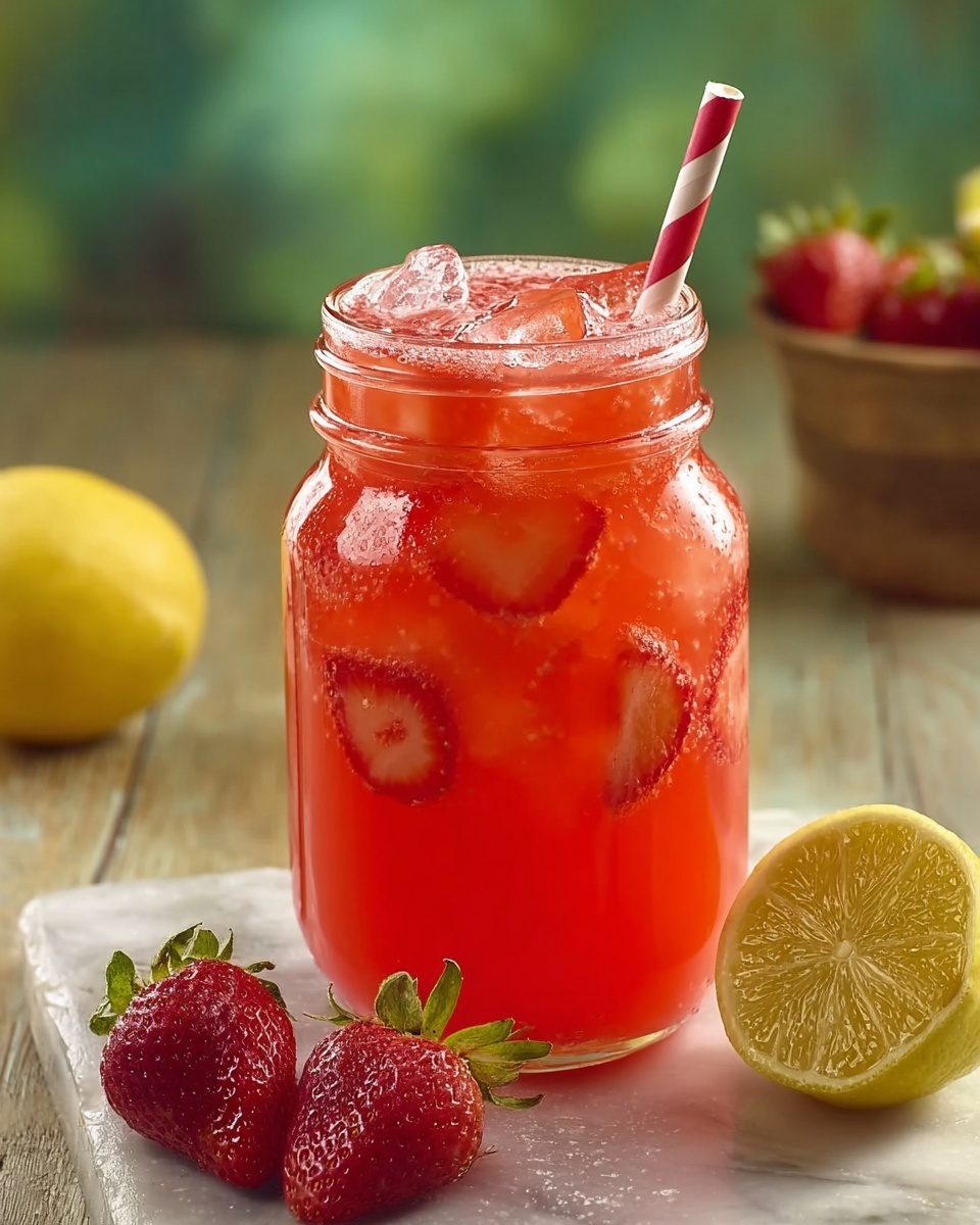 State Fair Strawberry Lemonade Recipe - Recipe Image