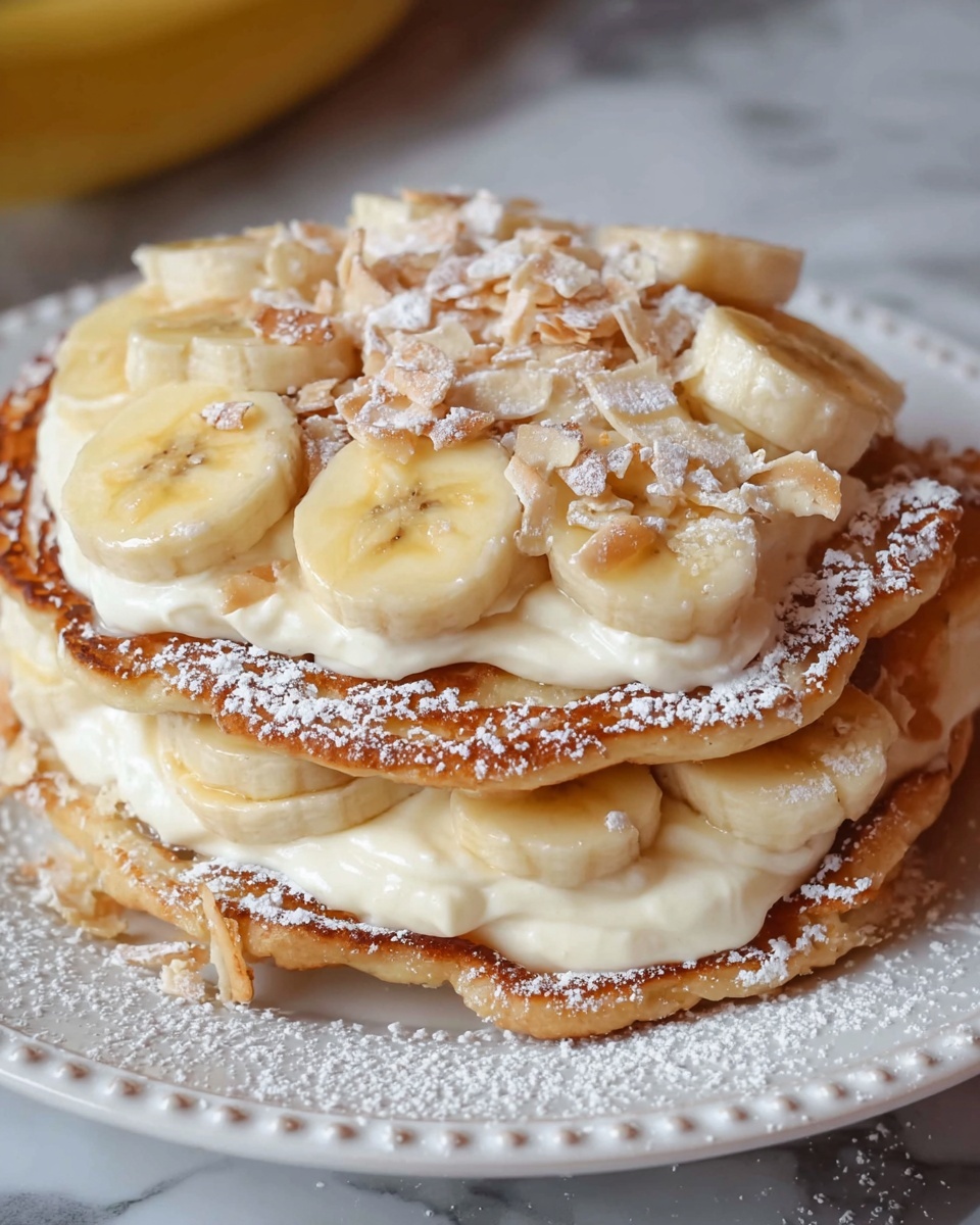Banana Pudding Funnel Cakes Recipe - Recipe Image