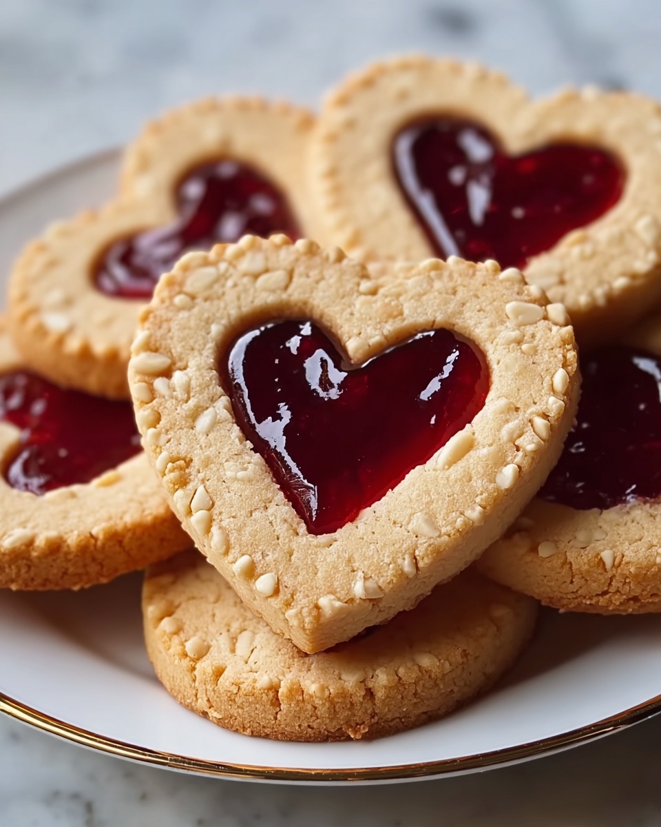 Almond Heart Cookies Recipe - Recipe Image