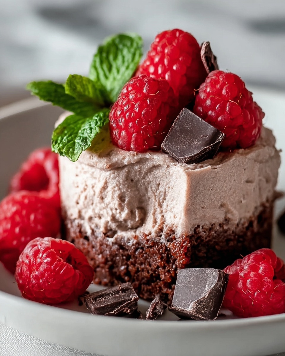 Mini Chocolate & Raspberry Cake Recipe - Recipe Image
