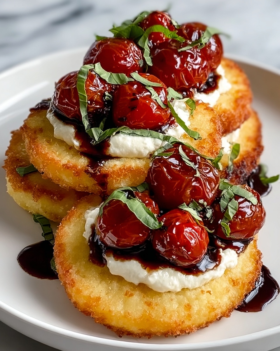 Italian Basil Chicken Cutlets with Tomato and Burrata Topping Recipe - Recipe Image
