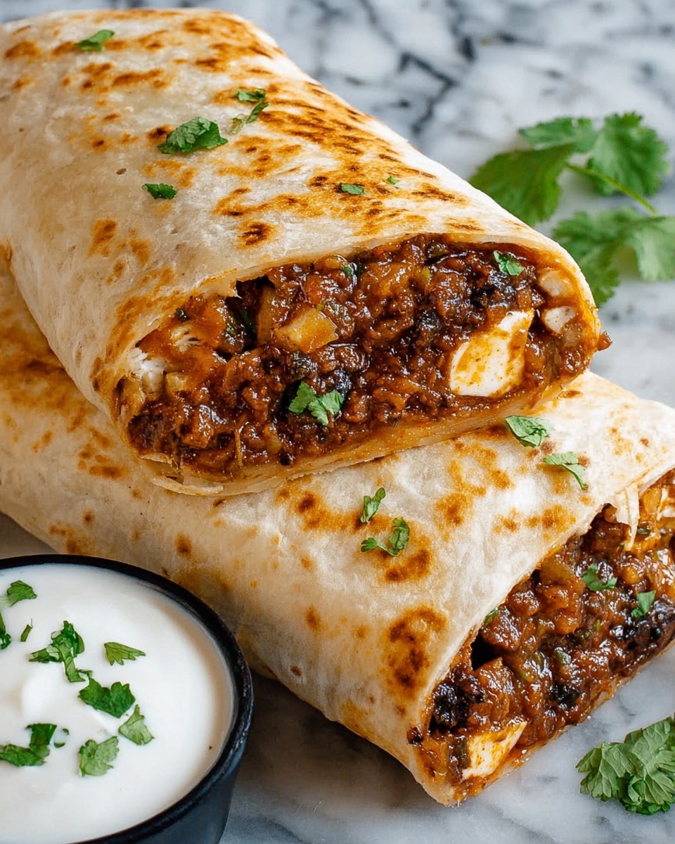 Chile Colorado Burritos Recipe - Recipe Image