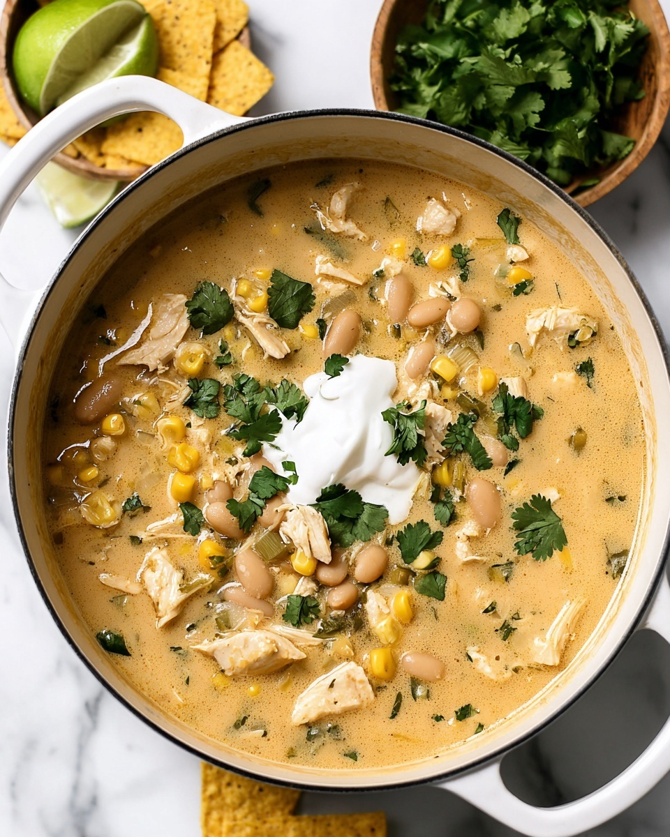 White Bean Chicken Chili Recipe - Recipe Image