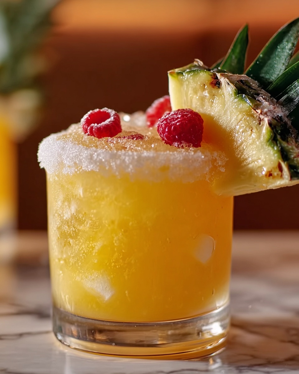 Snowy Pineapple Punch Recipe - Recipe Image