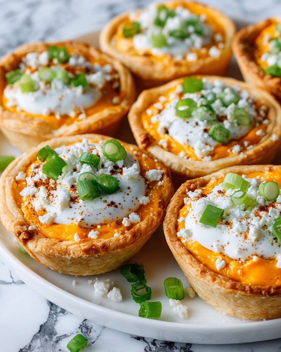 Buffalo Chicken Roll-Ups: A Spicy and Creamy Appetizer Delight Recipe - Recipe Image