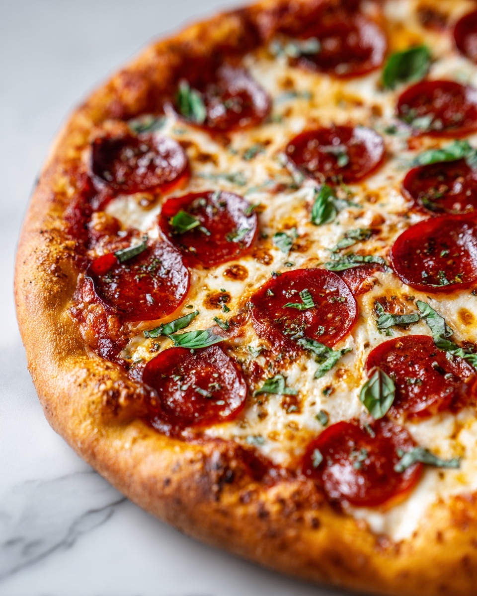 Tomato Burrata Pepperoni Pizza Dip Recipe - Recipe Image