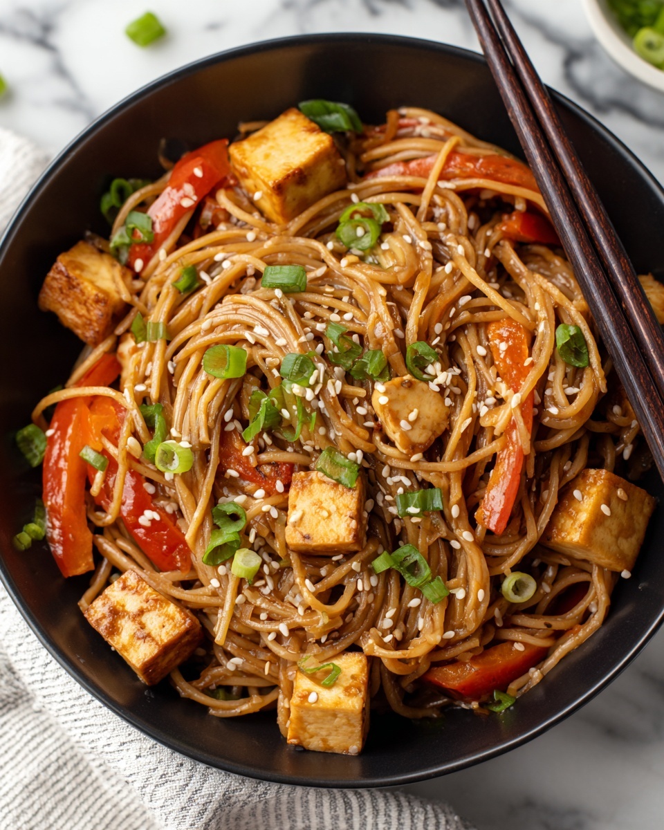 One-Pot Teriyaki Noodles Recipe - Recipe Image
