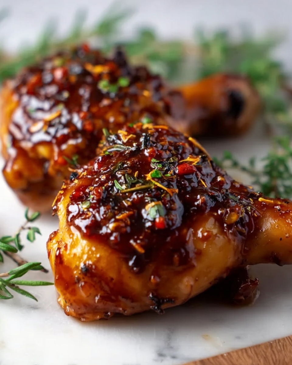 Air Fryer Chicken Legs with Spiced Brown Sugar Rub Recipe - Recipe Image