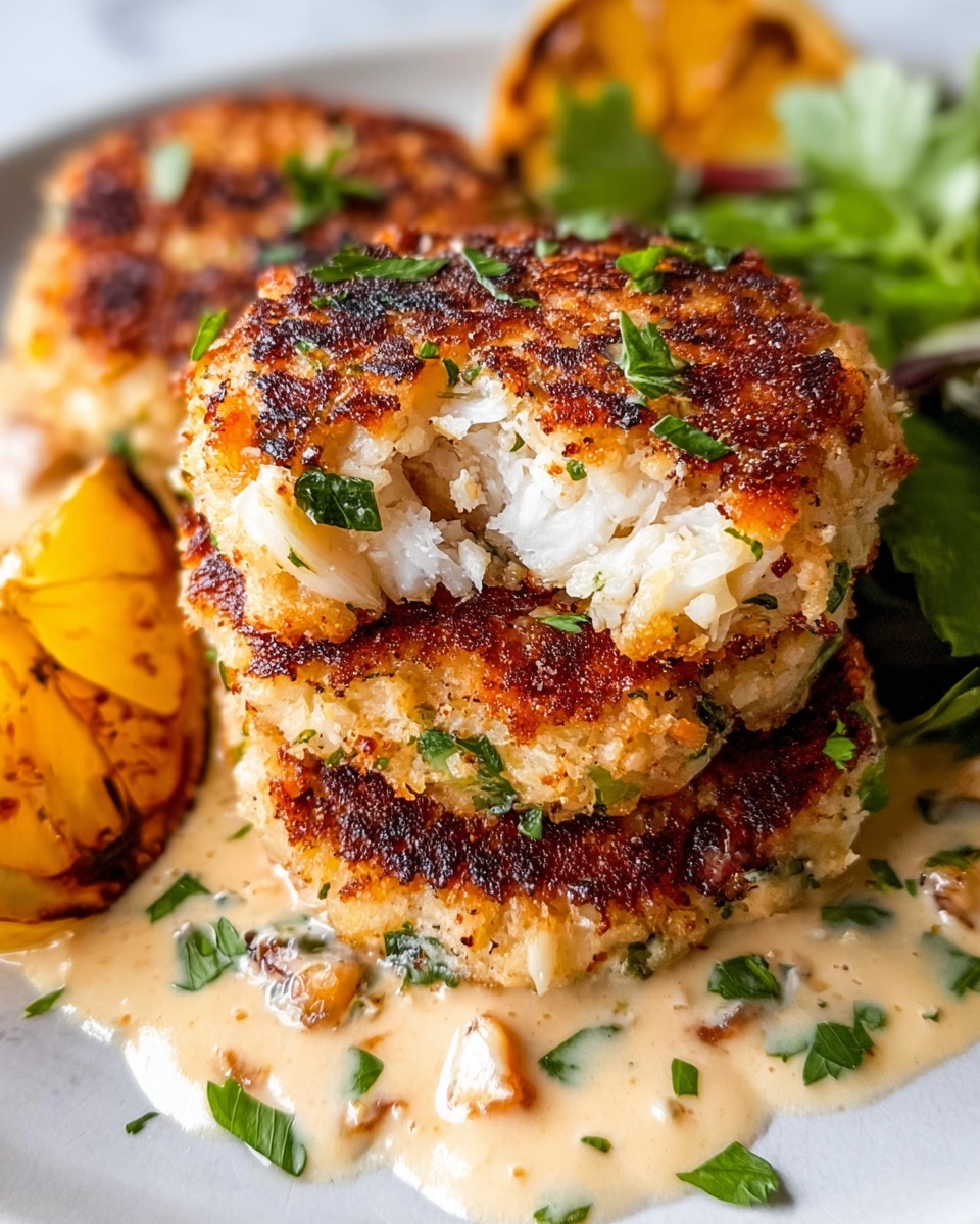 Pan Fried Cod Crab Cakes Recipe - Recipe Image