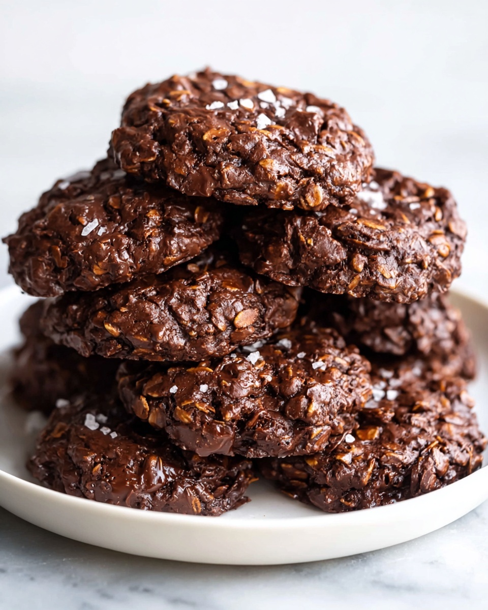 Healthy No Bake Cookies Recipe - Recipe Image