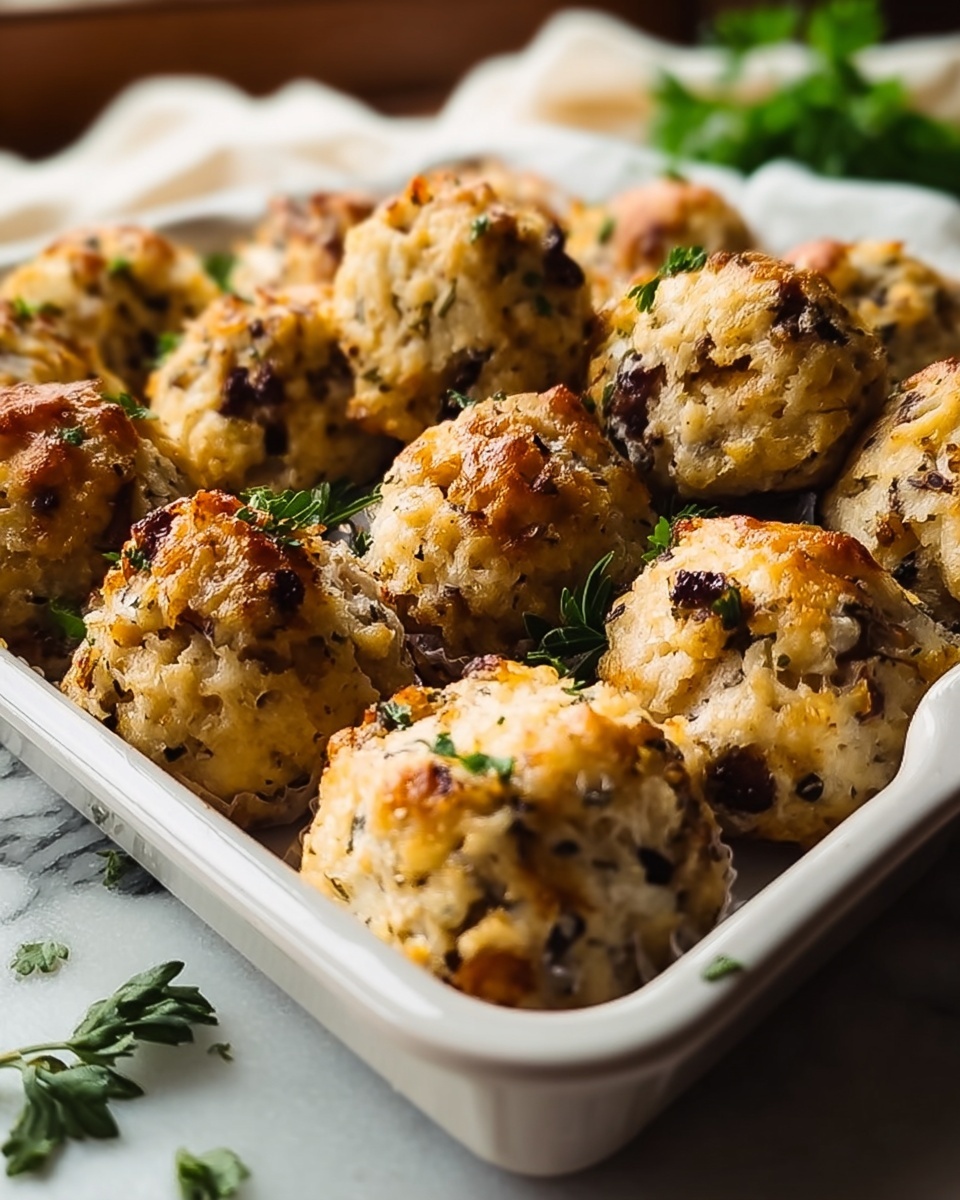 Stuffing Balls Recipe - Recipe Image