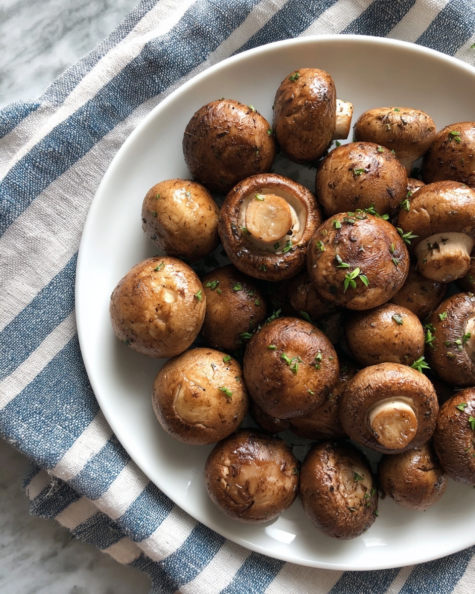 Air Fryer Mushrooms Recipe - Recipe Image
