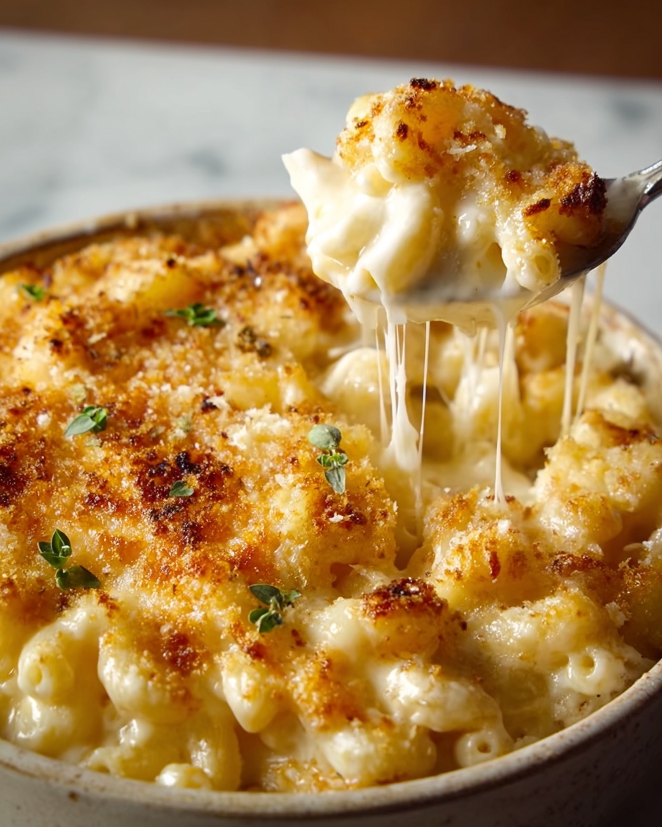 Poblano Smoked Gouda Mac and Cheese Recipe - Recipe Image