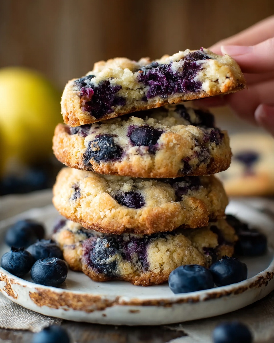 Lemon Blueberry Cookies Recipe - Recipe Image