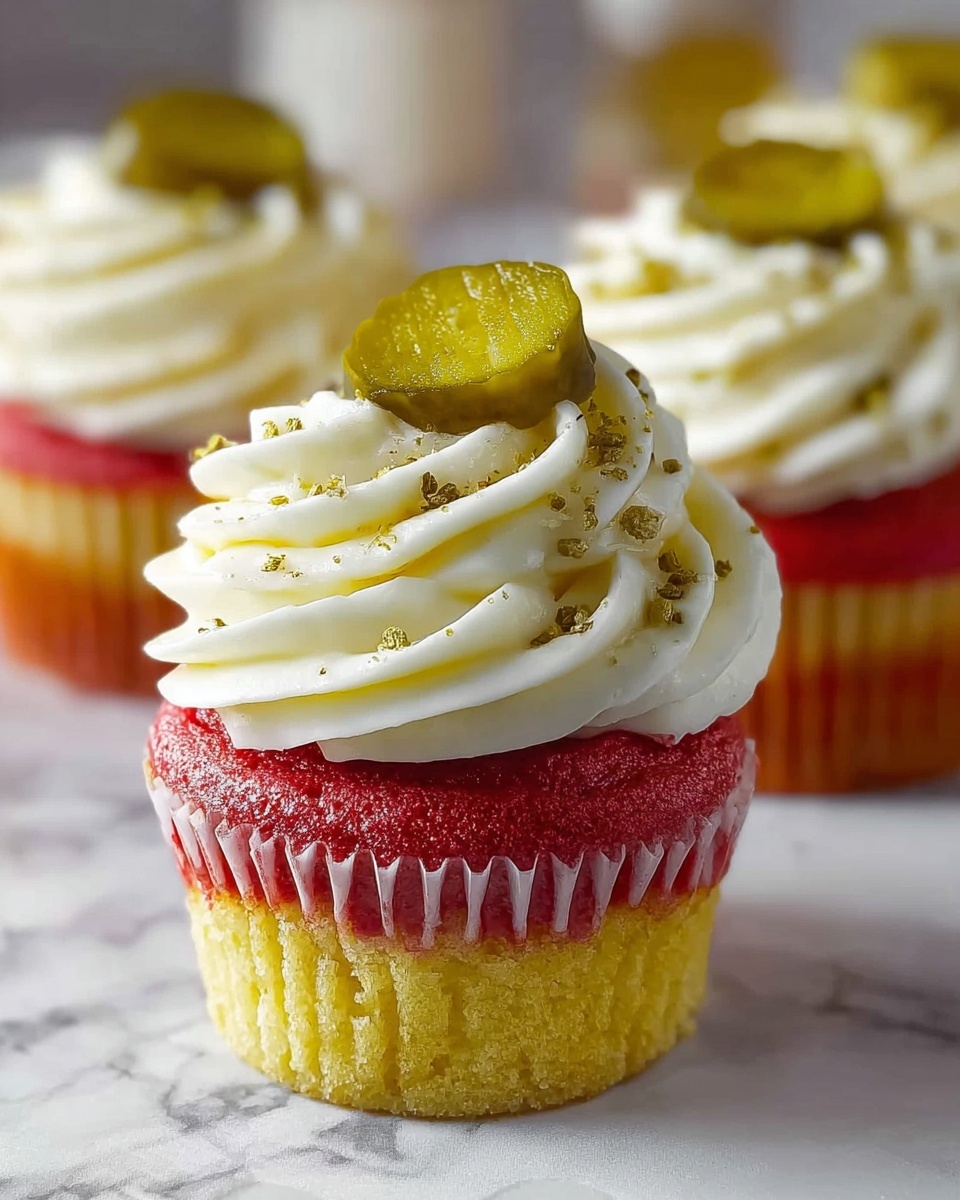 Pickle Cupcakes Recipe - Recipe Image
